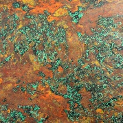 Weathered Copper Metallic Foil