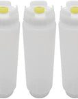 FIFO Squeeze Bottles..Yellow (medium) valve