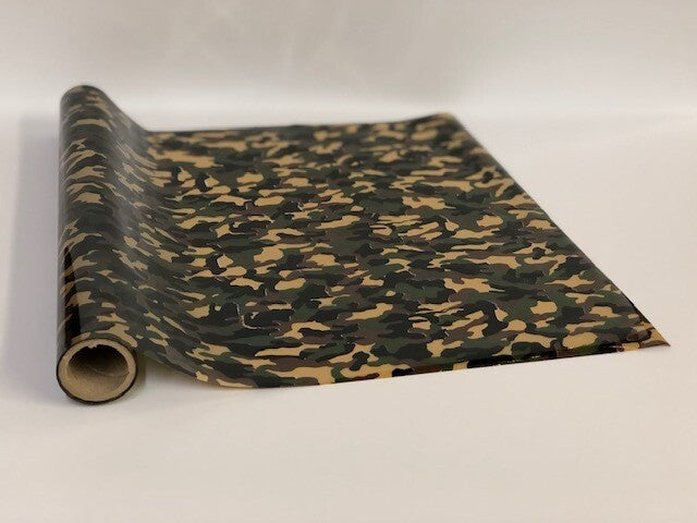 Military Camo Metallic Foil